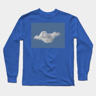 Lonely Cloud Blue Sky Long Sleeve T-Shirt